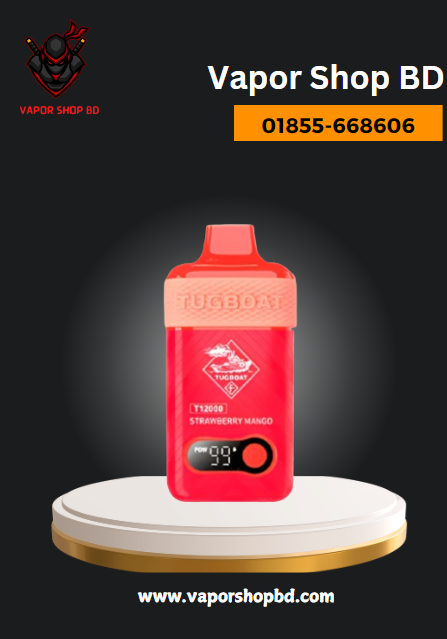 Tugboat T12000 Strawberry Mango Disposable Vape