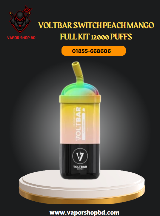 Voltbar Switch Peach Mango Full Kit 12000 puffs