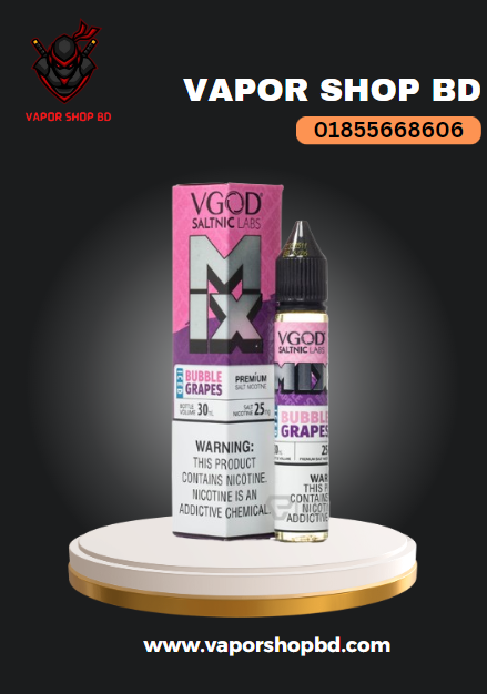 Vgod Mix Grape Bubblegum Nic Salt