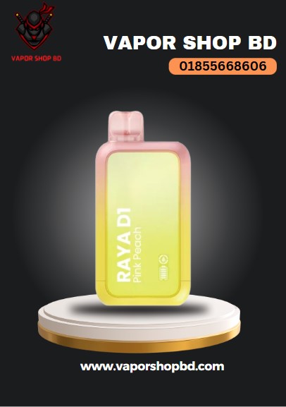 ELFBAR RAYA D1 Pink Peach -13k Puffs