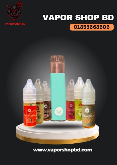 WillWell Crystal Refilled Pod With WillWell 10ML Liquid Disposable Vape